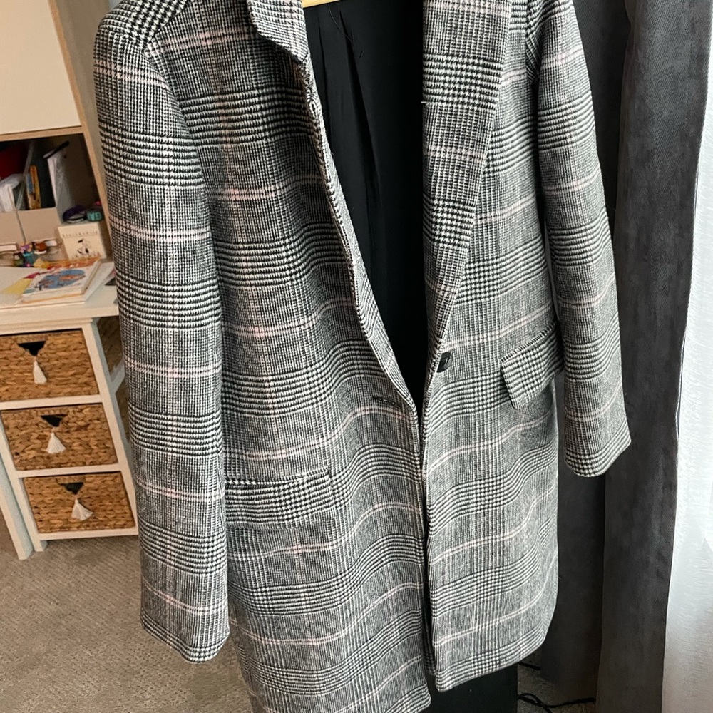 Plaid coat